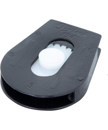 SGT KNOTS Wheeled Cord Lock - Plastic Toggle Stopper for Paracord Drawstrings - 10 Pack Black - Buy Online on GoSupps.com