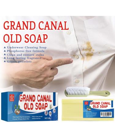  KOAHDE Durable Scent Cleaning Soap Powerful Stain Remover Cleaning Soap Bar Laundry Soap Bar Anti-Stain Soap for Hand Protection Underwear Cleaning Soap 2 Pieces - Buy Online on GoSupps.com