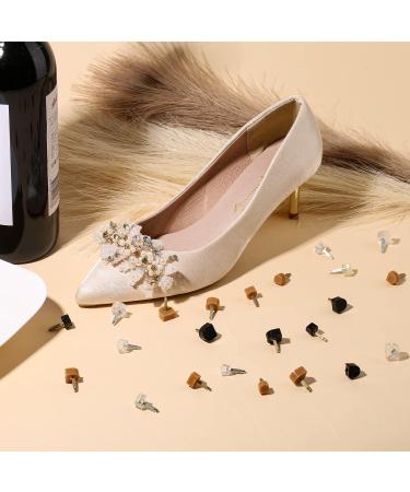 36 Pairs High Heel Caps & Repair Tips w/ Stiletto Pliers | Non-Skidding Replacement Caps for Women's Heels in 3 Colors - Easy to Replace - Buy Online on GoSupps.com