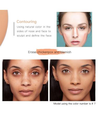 Peach Color Correcting Concealer Stick | Full Coverage Brightening Concealer for Dark Circles, Redness, and Acne Blemishes - Buy Online on GoSupps.com