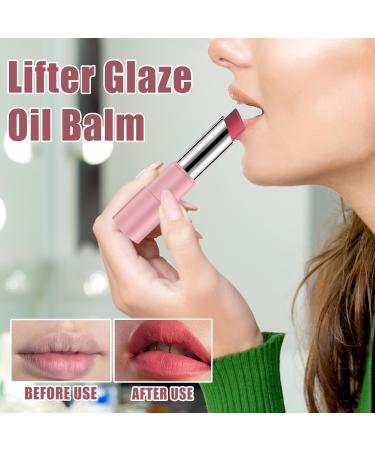  ccuzs Lifter Glaze Oil Balm Glossy Lip Balm Smooth Textures Shine Hydrating Oil Blend Natural Radiance Touch Ups Daily Makeup Care for Women Girls 1 Count - Buy Online on GoSupps.com