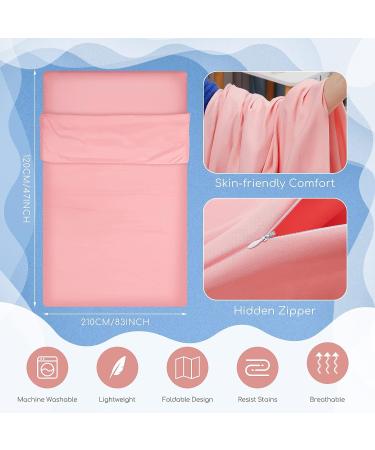 Irenare Self Tan Sleep Sack - Lightweight Sleeping Bag Liner for Self Tanner - Pink - Buy Online on GoSupps.com