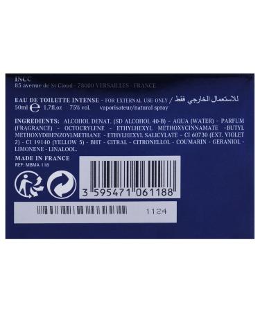 Mercedes-Benz Man Intense - Eau de Toilette for Men - Long Lasting Mens Cologne - Amber Patchouli Cologne for Men - Mens Cologne Spray - 0.84 oz - Buy Online on GoSupps.com