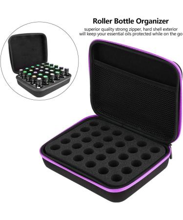 CHICIRIS Essential Oil Storage Bag - Stylish Carrying Case for Beauticians | Travel & Work (Purple) - Buy Online on GoSupps.com