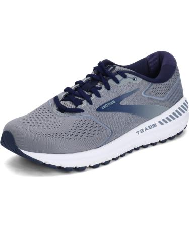 Brooks Men's Beast '20 Supportive Running Shoe 10.5 Blue/Grey/Peacoat
