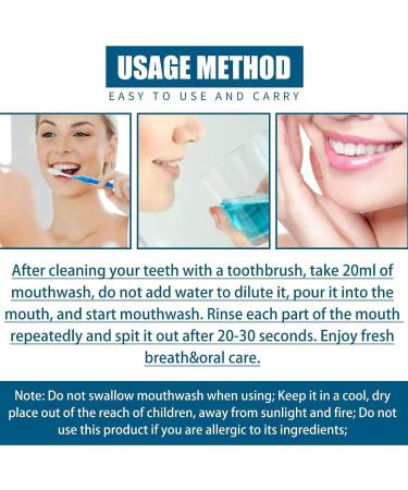 Bright teeth mouthwash probiotic tartar control mouthwash probiotic tartar control mouthwash clean teeth fresh breath - Buy Online on GoSupps.com