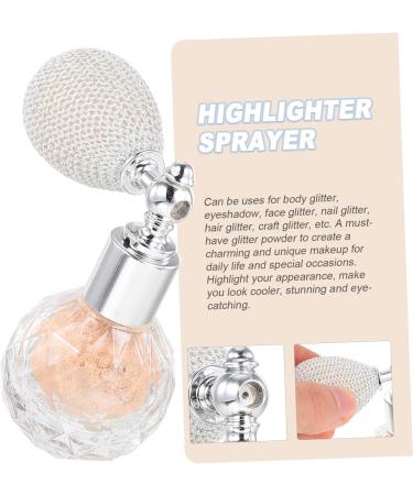 DOITOOL Body Shimmer Spray 3 Pcs Body Air Bag Powder Glass Spray Bottle for Hair Spray Bottles for Hair Makeup Sequins Blush Light Goldx3pcs 7x5.5cmx3pcs - Buy Online on GoSupps.com