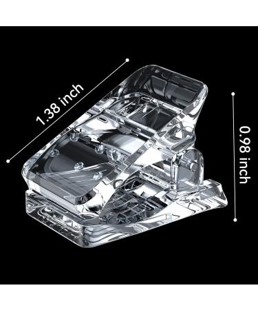 10PCS Nail Tips Clip - Quick Extension Clamp for Nail Forms - Transparent UV LED Builder Clamps for DIY Manicure - Buy Online on GoSupps.com