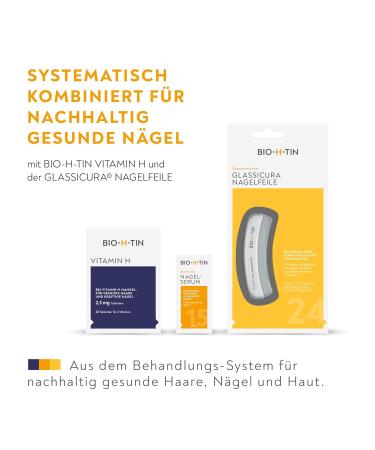 Buy BIO-H-TIN Strengthening Nail Serum | Strong & Healthy Nails in 4 Weeks | 3.3 ml - International Shipping Available - Buy Online on GoSupps.com