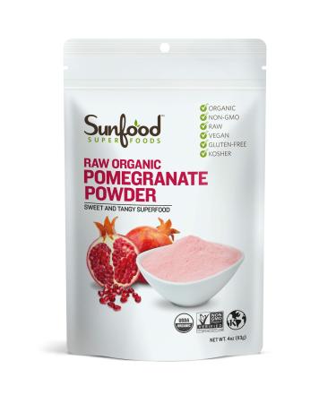 Sunfood Raw Organic Pomegranate Powder 4 oz (113 g)