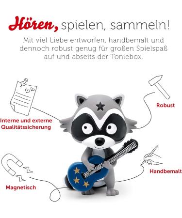 Tonies Hearing Figure for Toniebox - European Children's Songs & Radio Play for Kids 3+ | 50 Minutes of Fun - Buy Online on GoSupps.com