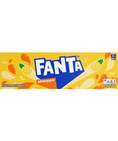 Buy Fanta Pineapple 12-Pack (355ml) - Refreshing Pineapple Soda for International Delivery - Buy Online on GoSupps.com
