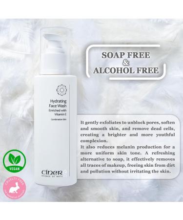 Hydrating Face Wash with Vitamin E - 150ml | Refreshing & Gentle Cleanser for All Skin Types - Buy Online on GoSupps.com