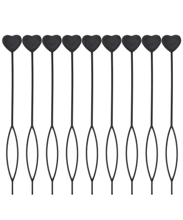 AUEAR 16 Pack Black Hair Beader & Styling Kit - Quick Bead Loader, Automatic Ponytail Maker Tool - Buy Online on GoSupps.com
