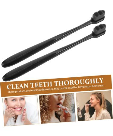 Minkissy 8-Piece Soft Toothbrush Set - Travel Toothbrush for Adults & Children with Soft Bristles - Perfect for On-the-Go Oral Care - Buy Online on GoSupps.com