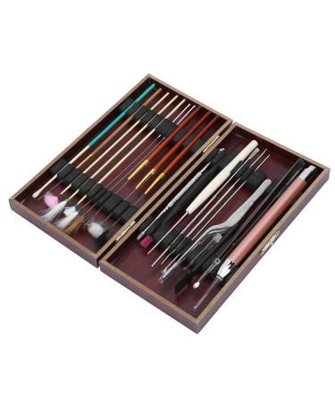 Yosoo Ear Cleaner Kit - 20pcs Stainless Steel Earwax Remover & Cleaning Tools for Safe Ear Wax Removal - Buy Online on GoSupps.com