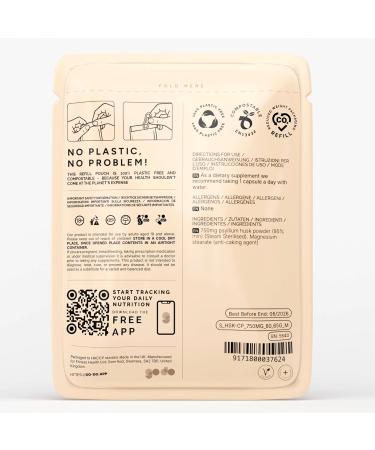 Fitness Health Psyllium Husks Powder Capsules 500MG - Fibre Supplement from Pure Psyllium Husks Powder - Digestion Plantago Ovata Powder - Premium Quality Nutritional Supplement - 60 Capsules 60 Count (Pack of 1) - Buy Online on GoSupps.com