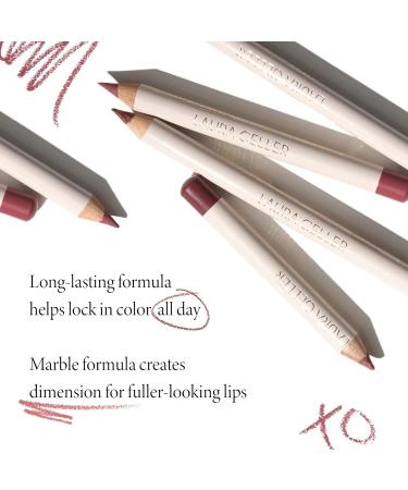 LAURA GELLER Lip Color & Liner Lip Kit | Jelly Balm Hydrating Tinted Lip Balm A Latte Love + Marble Lips Multidimensional Liner Tranquil Terracotta - Buy Online on GoSupps.com