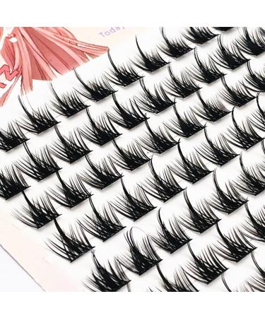 Individual Lashes Cluster Lashes Extension 11 12 13mm C Curl 0.07mm Lash Clusters Wide Stem Individual Eyelashes Clusters DIY Eyelashes Extensions - Buy Online on GoSupps.com