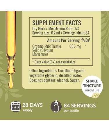 HERBAMAMA Goldenseal and Milk Thistle Kit - Bundle of 700 mg Goldenseal Root Capsules and Milk Thistle Tincture 2 fl oz - Vegan Non-GMO Sugar & Alcohol-Free - 2 Pack - Buy Online on GoSupps.com