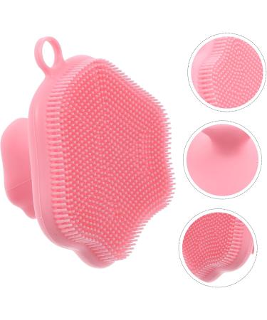 Beatifufu Silicone Cleansing Brush Silicone Face Cleanser Manual Facial Cleansing Brush Soft Face Scrubber Face Cleaning Brush Face Cleansing Brush Exfoliator Tool Handheld Silica Gel 7.5x7.4cm - Buy Online on GoSupps.com