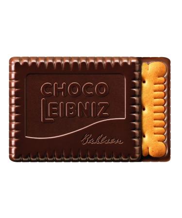 Leibniz Choco Edelherb 12 Pack - Crispy Dark Chocolate Butter Biscuits (12 x 125g) - Buy Internationally - Buy Online on GoSupps.com