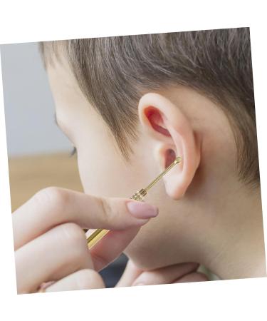 FOMIYES 3pcs Brass Ear Cleaning Tools Ear Wax Removers Portable and Easy to Use for Wax Buildup Removal for Home Use - Buy Online on GoSupps.com