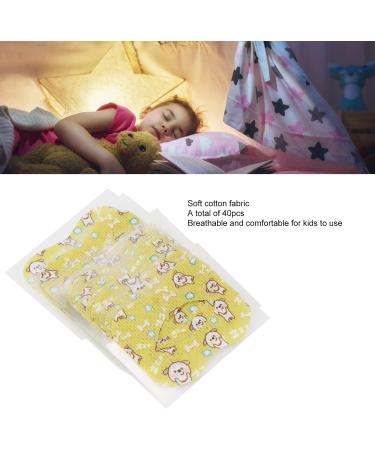 40pcs Kids Sleep Strips Mouth Tape | Smoothly Breathe, Reduce Snoring | Soft Cotton Breath Patches for Nose Breathing During Sleep - Buy Online on GoSupps.com