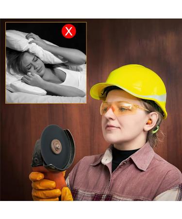 DOKERS 200 PCS Foam Ear Plugs Noise Cancelling Earplugs Individually Wrapped Ear Plugs Bulk Ear Reusable Plugs for Sleeping Noise Reduction Work Construction - Buy Online on GoSupps.com