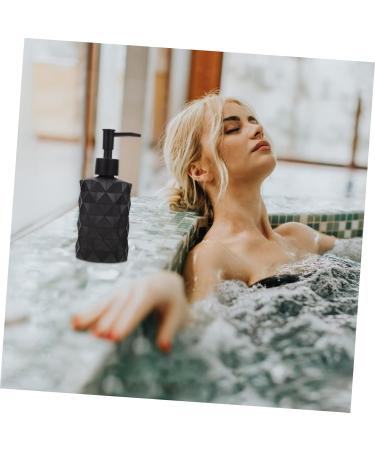 European Style Glass Hand Disinfection Bottle | Travel Shampoo & Soap Dispenser - Eco-Friendly Cosmetic Accessories - Buy Online on GoSupps.com