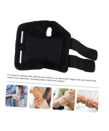 Mobestech Fracture Brace - Wrist Support & Compression Wraps | Adjustable Wrist Guards & Splint for Pain Relief - 28x16 cm Black - Buy Online on GoSupps.com