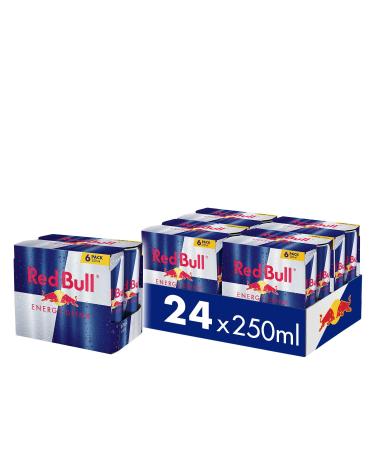Red Bull Energy Drink 4x6 pack cans DISPOSABLE (24x250ml) - Buy Online on GoSupps.com