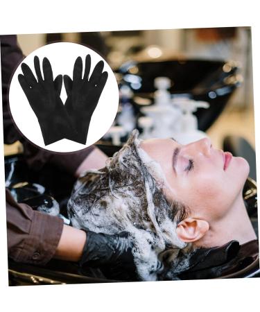 MERRYHAPY 3 Pairs Hair Shampoo Gloves Hair Dye Glove Barber Gloves Hair Salon Gloves - Buy Online on GoSupps.com