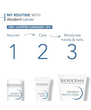 Bioderma Atoderm Lip Stick Hydrating Soothing and Renewing Lip Stick for Dry Lips 2 - Buy Online on GoSupps.com
