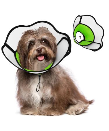 Recovery Collars for Dogs Dog Cone Collar After Surgery Anti- Bite Adjustable Soft Elizabethan Cone Collars with Breathable Mesh for Dog and Cat