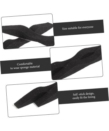 Healeved Nose Bridge Cushion 2 Pack Anti-Fog Nasal Pads & Stripes for Comfort & Protection | Black Sponge Nose Brace (10x1cm) - Buy Online on GoSupps.com