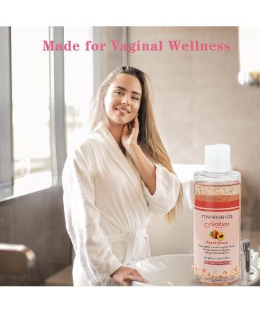 forvirness Feminine Wash - Gynecologist Tested Peach Yoni Wash - pH Balanced Vaginal Cleanser with Coconut Oil & Aloe Vera Extract - 6.7 fl.oz - Buy Online on GoSupps.com