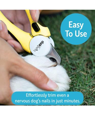 Dakpets Professional Dog Nail Clipper - Safety Lock Protective Guard & Free Nail File for Medium & Large Breeds - Buy Online on GoSupps.com