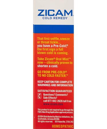 Zicam Cold Plus Oral Mist 1.0 fl oz - Buy Online on GoSupps.com