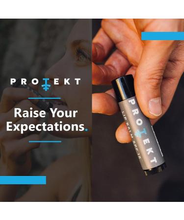 Protekt SPF15 Zinc Oxide Lip Balm - UVA/UVB Broad Spectrum Protection - 0.67oz - Reef Safe & Kid Safe - Moisturizing with Sunflower Seed Oil & Shea Butter - Buy Online on GoSupps.com