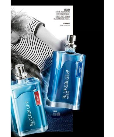 Blue & Blue For Her Eau de Parfum 2.5 fl. oz.and Blue & Blue for Him Eau de Toilette 2.5 fl. oz. Set by Cyzone - Buy Online on GoSupps.com