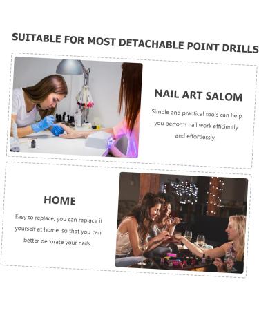 DOITOOL 12pcs Point Drilling Pen Wax Head Manicure Pen Head Wax Picker Microblading Machine Rhinestone Pen Head Jewelry Picker Head Nail Art Pen Tip Nail Picker Head Pink Pencil Replace - Buy Online on GoSupps.com
