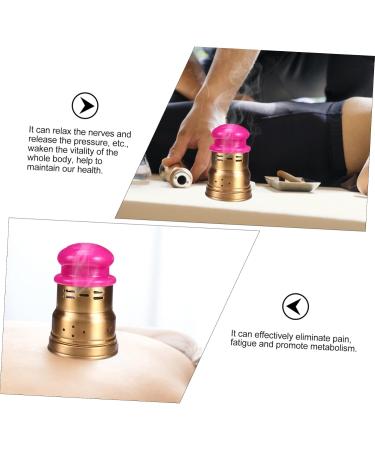 Frcolor Moxibustion Box Set - 2 Pcs Stab Burner & Massage Device | International Shipping - Buy Online on GoSupps.com