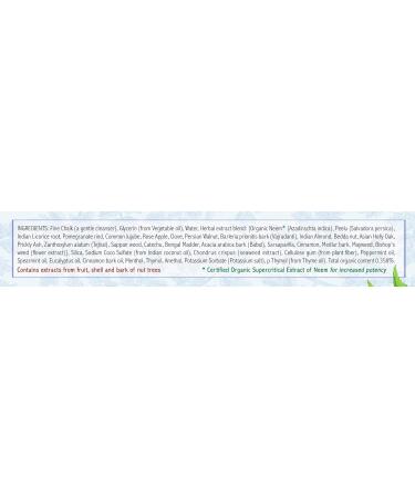 Auromere Ayurvedic Herbal Toothpaste Fresh Mint Licorice Bundle - Vegan Natural Non GMO Flouride Free Gluten Free with Neem & Peelu (4.16 oz) 2 Pack - Buy Online on GoSupps.com