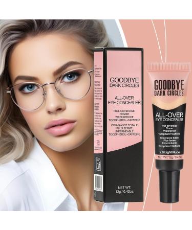 Blemish Concealer Face Concealer Lightweight waterproof eye concealer 12G Eye primer liquid foundation cosmetic for all day wear 20 Light nude B - Buy Online on GoSupps.com