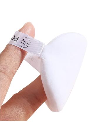 Setting Powder Puff Compact Powder Puff Pads | Round Powder Puff Soft Washable Body Puff for Loose Powder Body Powder Makeup Powder Rowces White