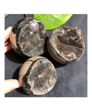 CIMWJOPS Natural Crystal Rough Natural s and Minerals Large Beautiful Dragon septarian geode Egg Around 200-1000g Home Decoration Very Lucky