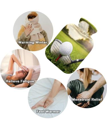 NAANLE GOLF SPORT 1L Transparent Hot Water Bottle - Ideal for Pain Relief Bed Warmer & Cold Therapy - Buy Online on GoSupps.com