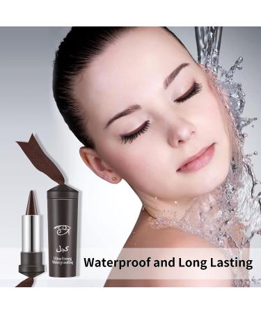 Boobeen Waterproof Eyeliner Pencil Gel Pen | Quick Drying Matte Eye Liner | Lipstick Eyeliner - Brown - Buy Online on GoSupps.com