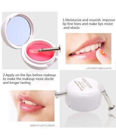 Moisturizing Sleep Lip Mask - Night Repair Balm with Collagen & Natural Cherry VC for Chapped Lips - Buy Online on GoSupps.com